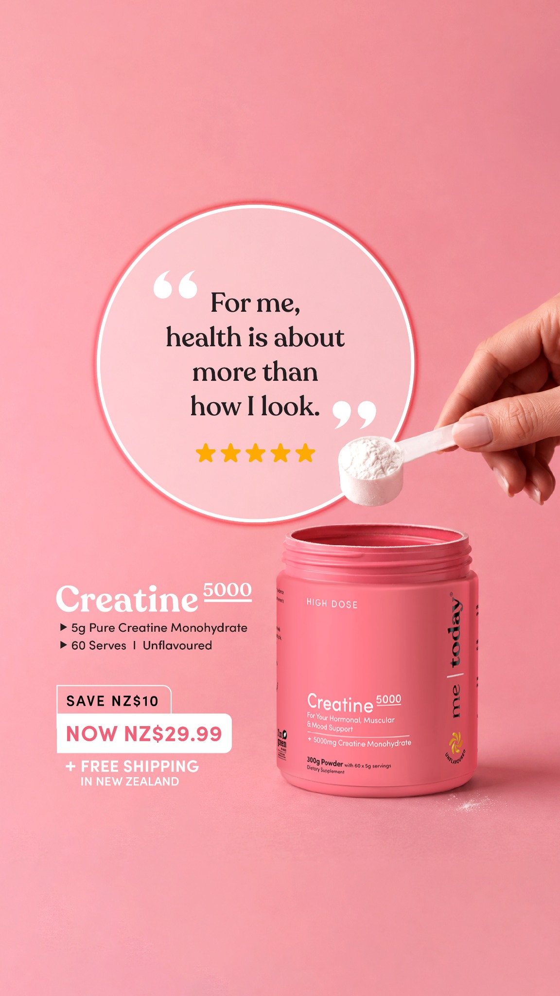 Me Today Facebook ad