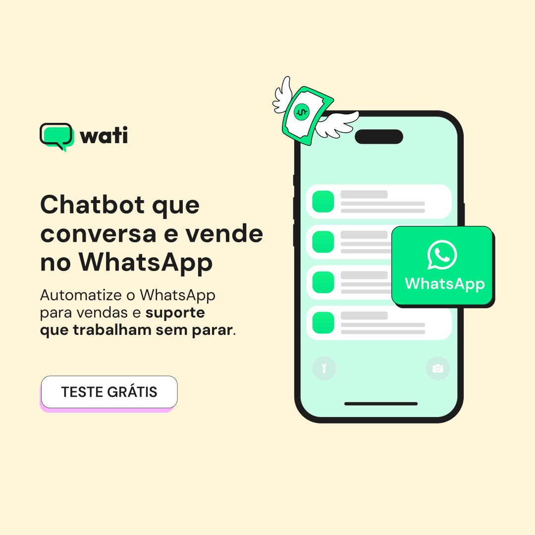 Wati Brasil Facebook ad