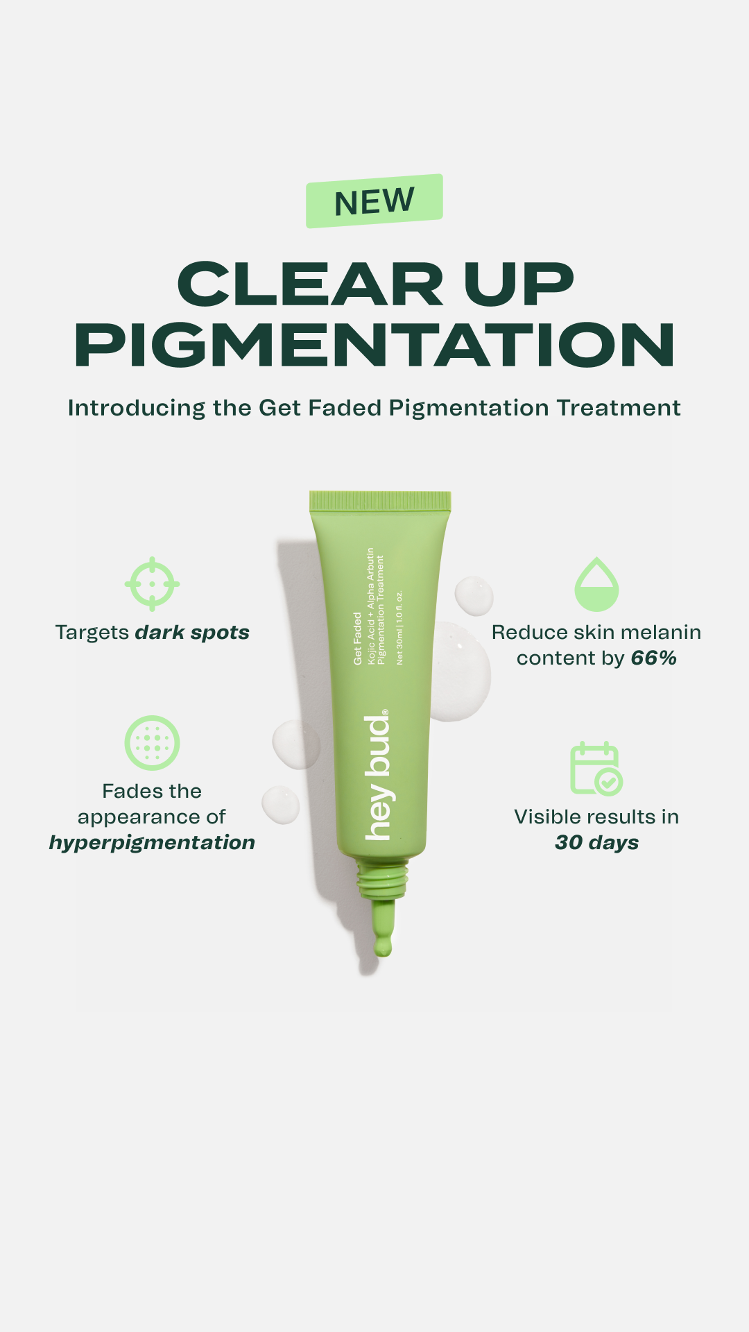 Hey Bud Skincare Facebook ad