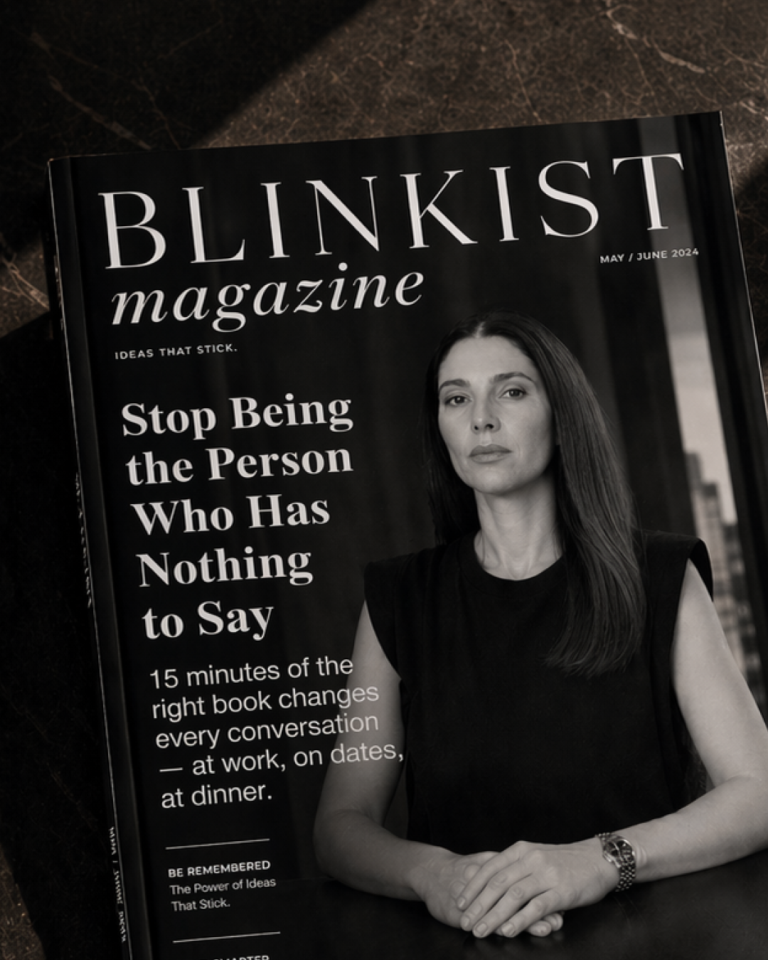 Blinkist Facebook ad