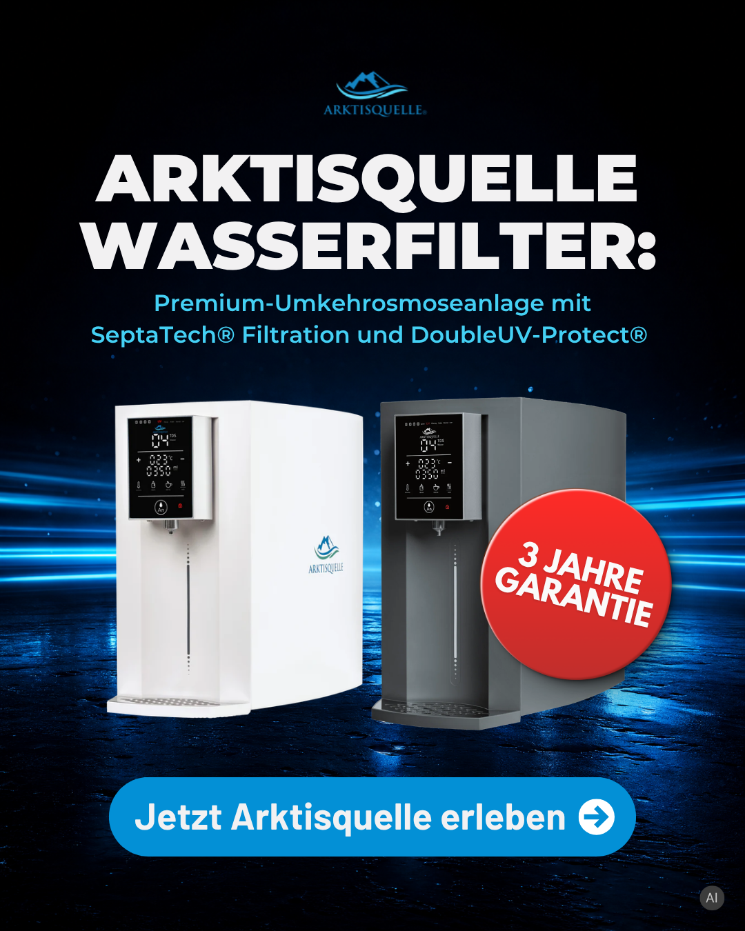 Arktisquelle Facebook ad