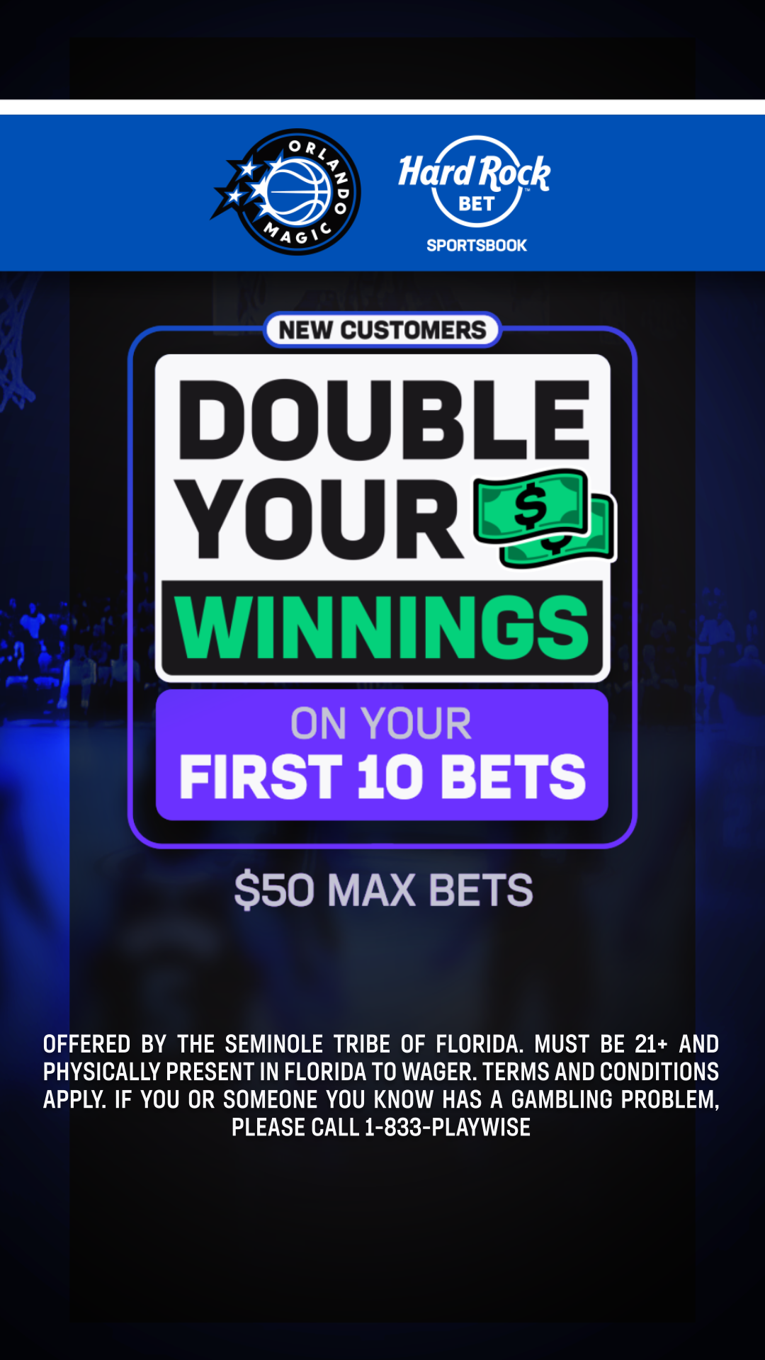 Hard Rock Bet Facebook ad