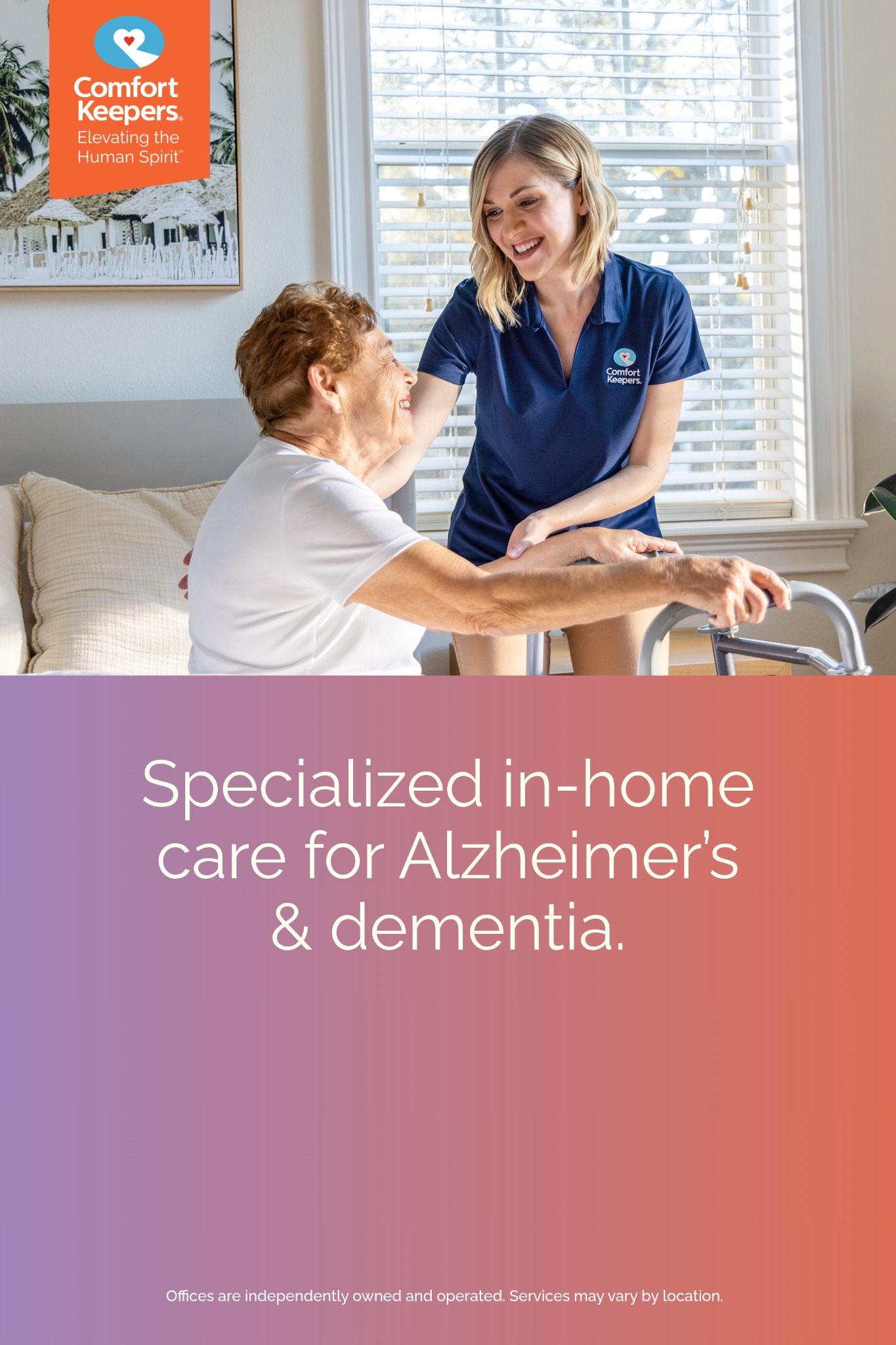 Comfort Keepers Home Office Facebook ad
