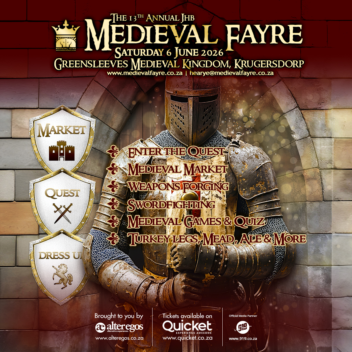 Medieval Fayre Facebook ad: Magical Medieval Fayre 2026