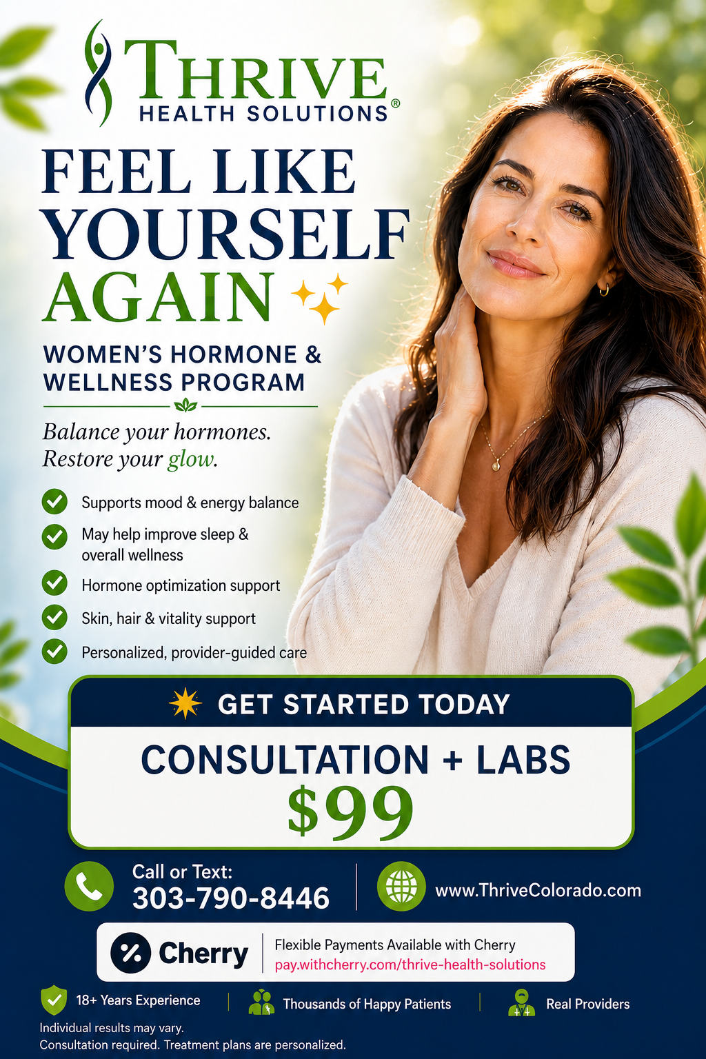 Thrive Health Solutions Facebook ad