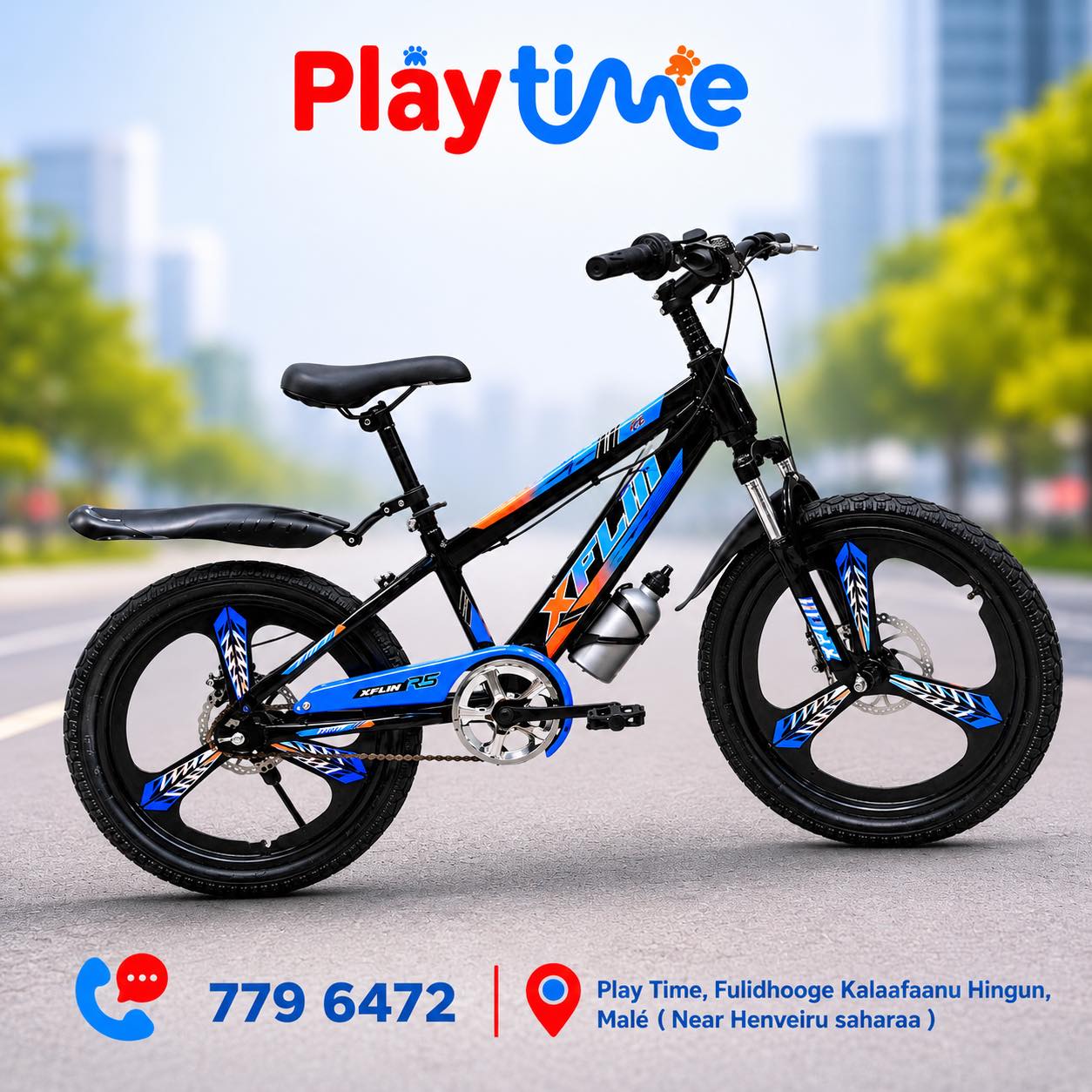 Play Time Facebook ad: phone 779-6472