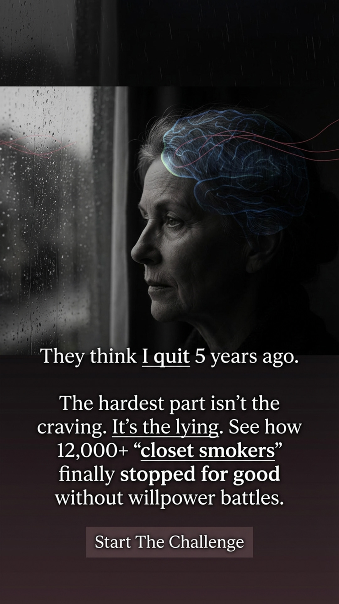 Hypnosis to Stop Smoking Facebook ad