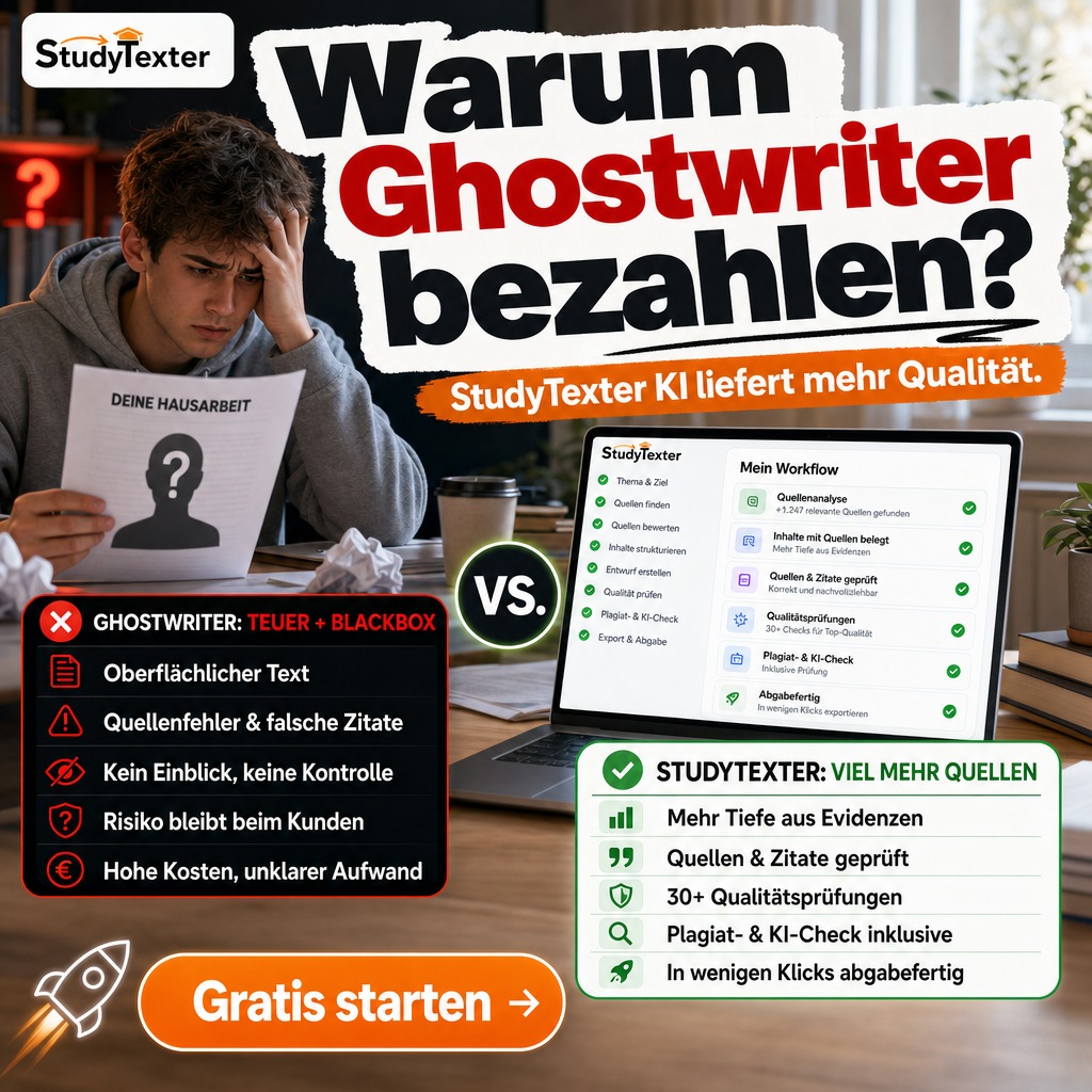 StudyTexter.de Facebook ad