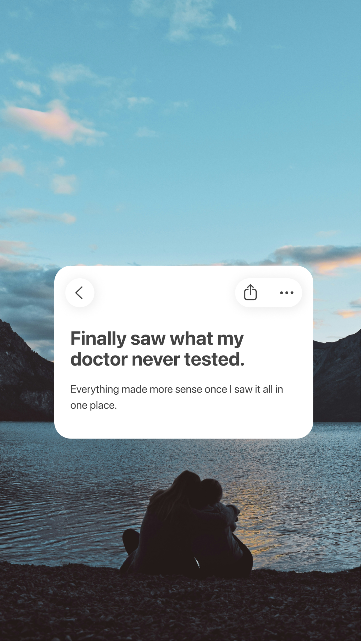 Function Health Facebook ad