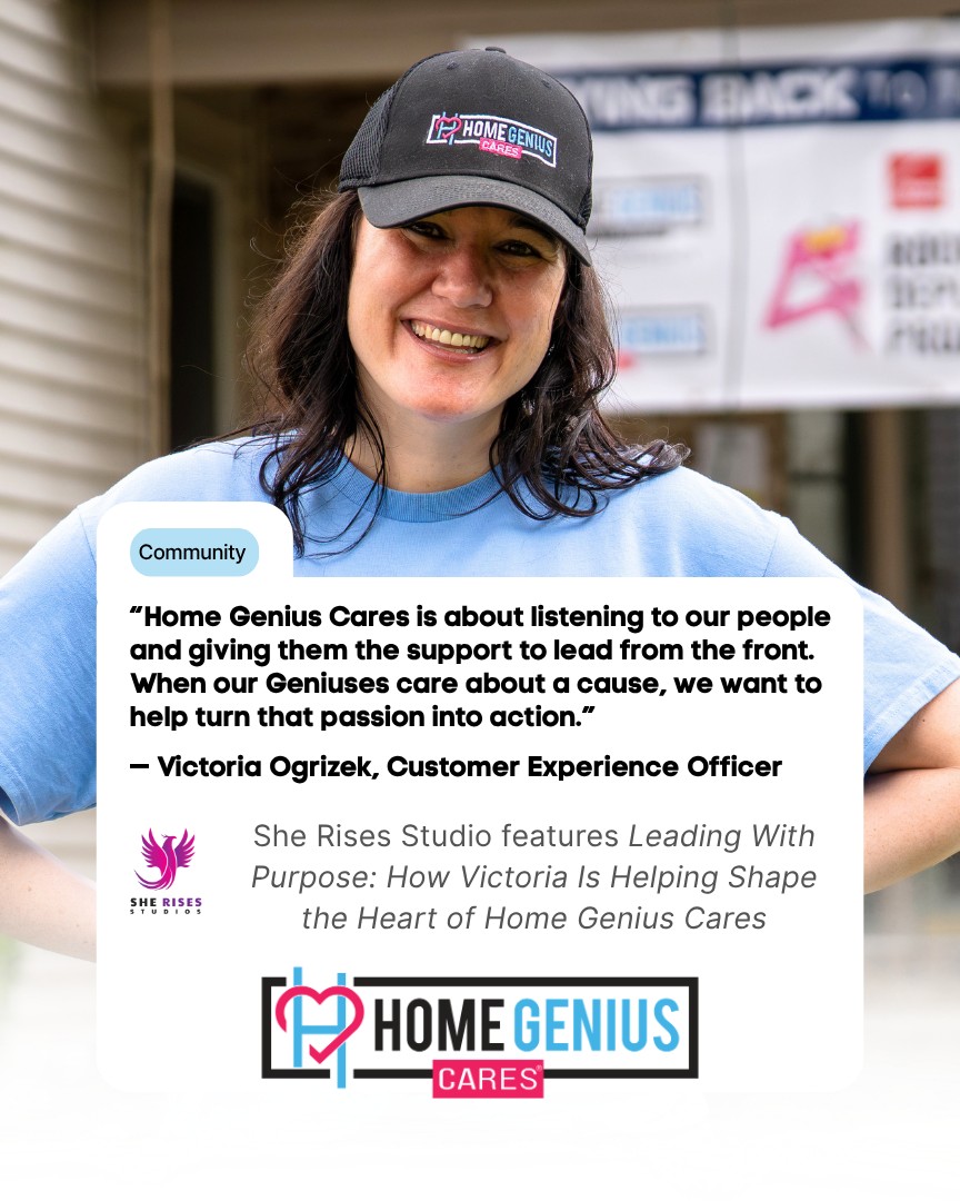 Home Genius Exteriors Facebook ad
