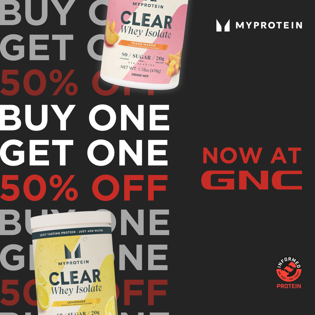 Myprotein Facebook ad
