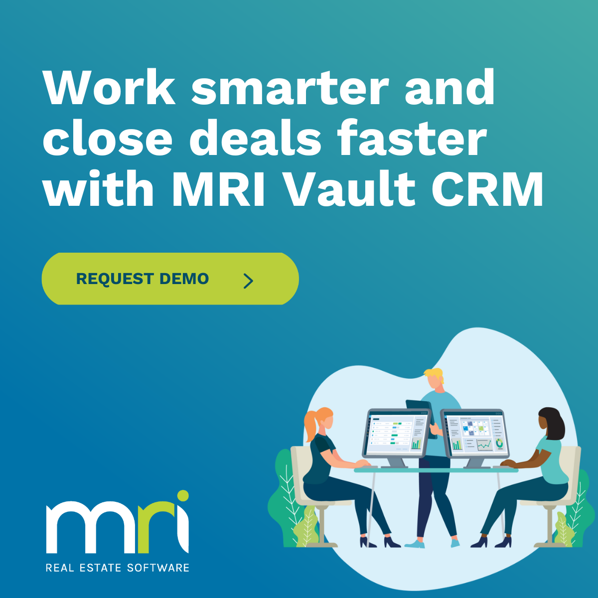 MRI Software APAC Facebook ad: MRI Vault CRM