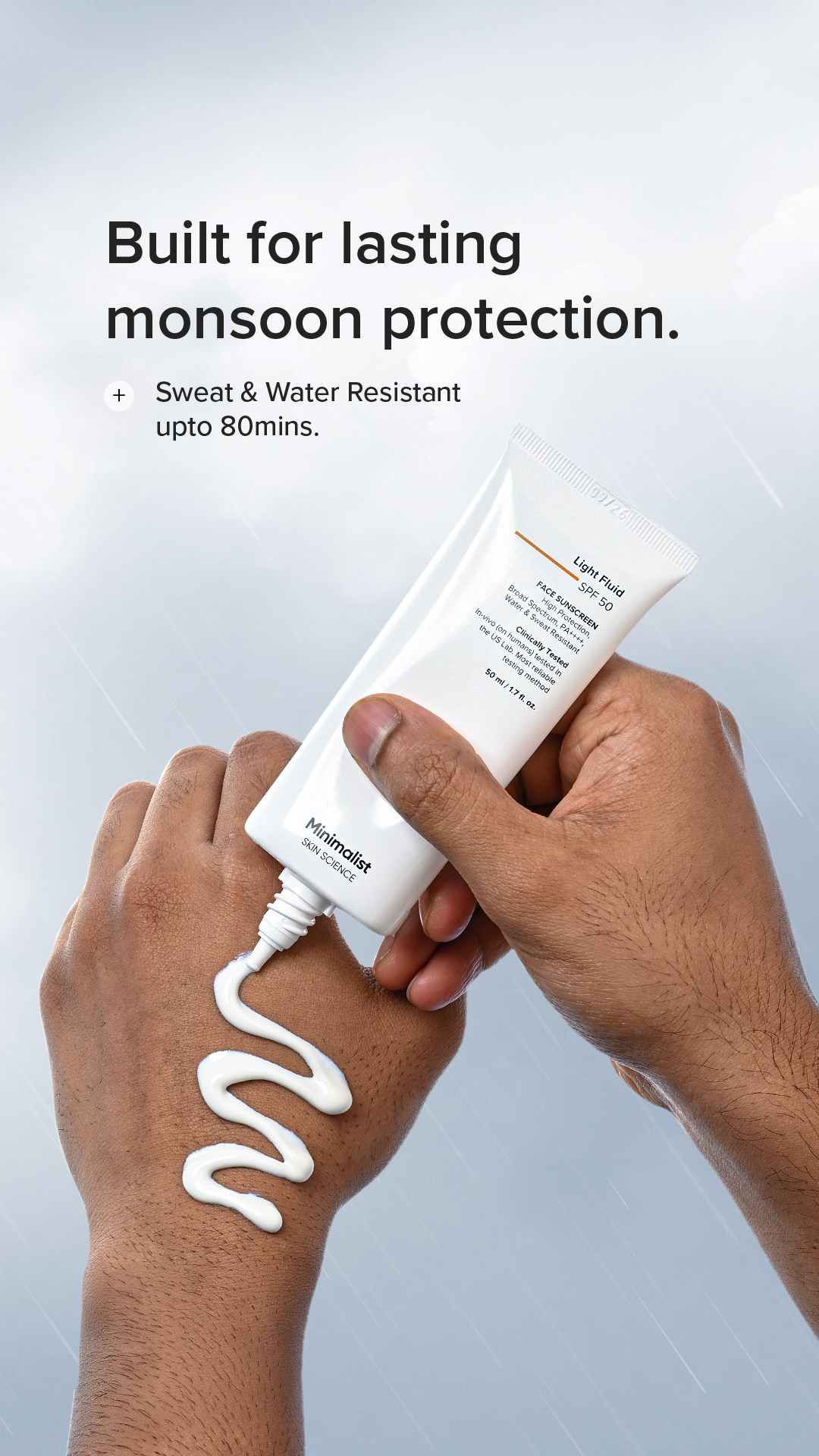 Minimalistinc Facebook ad