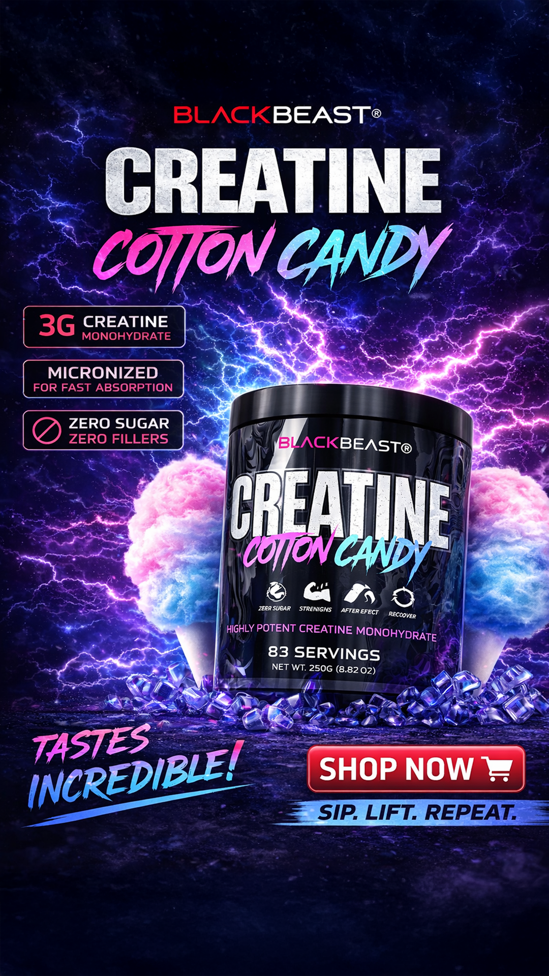 BlackBeast Facebook ad