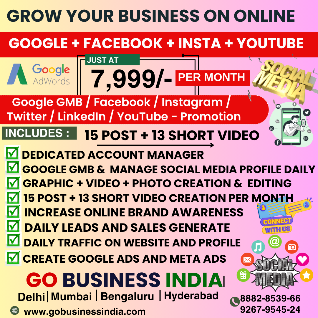 Go Business india Facebook ad