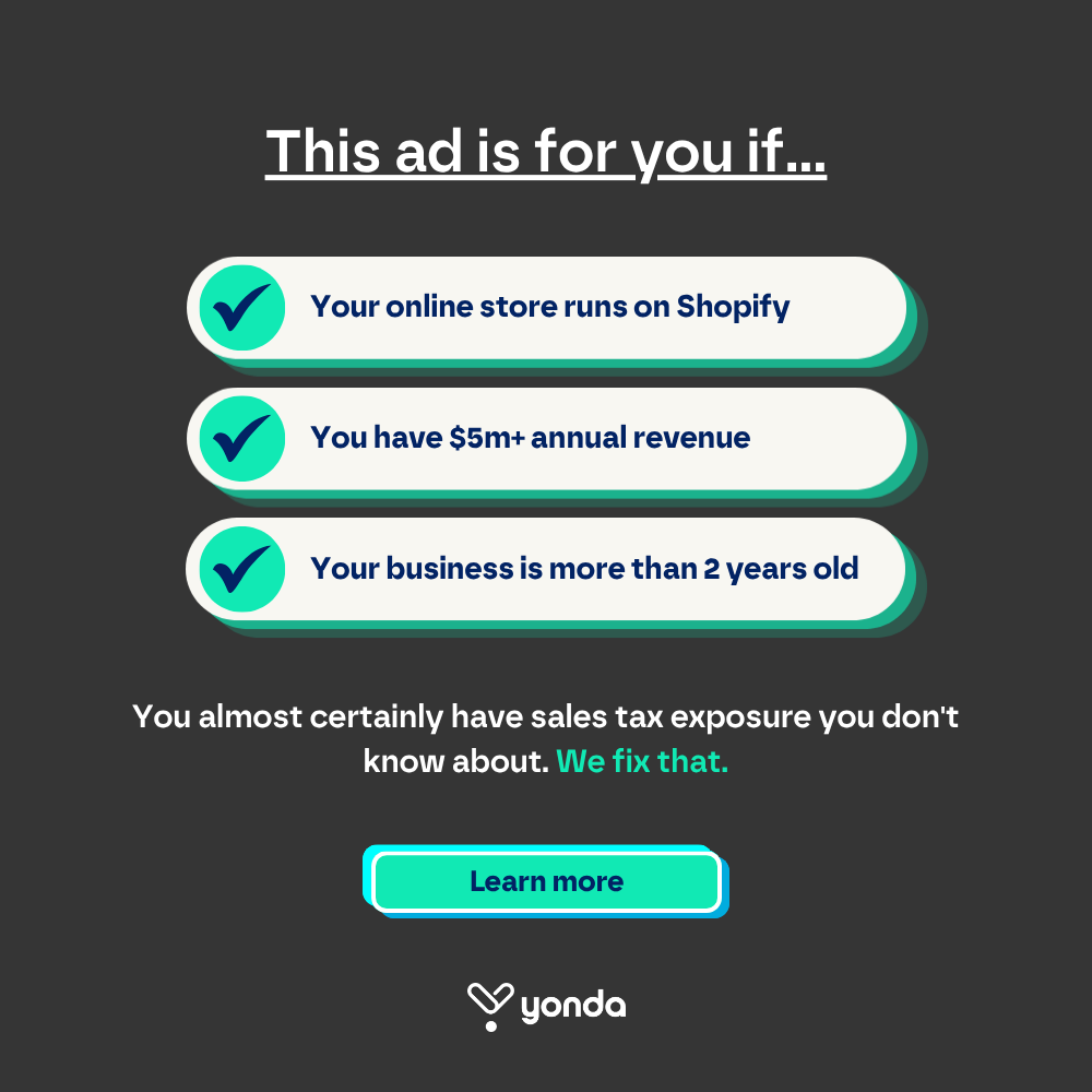 Yonda Facebook ad