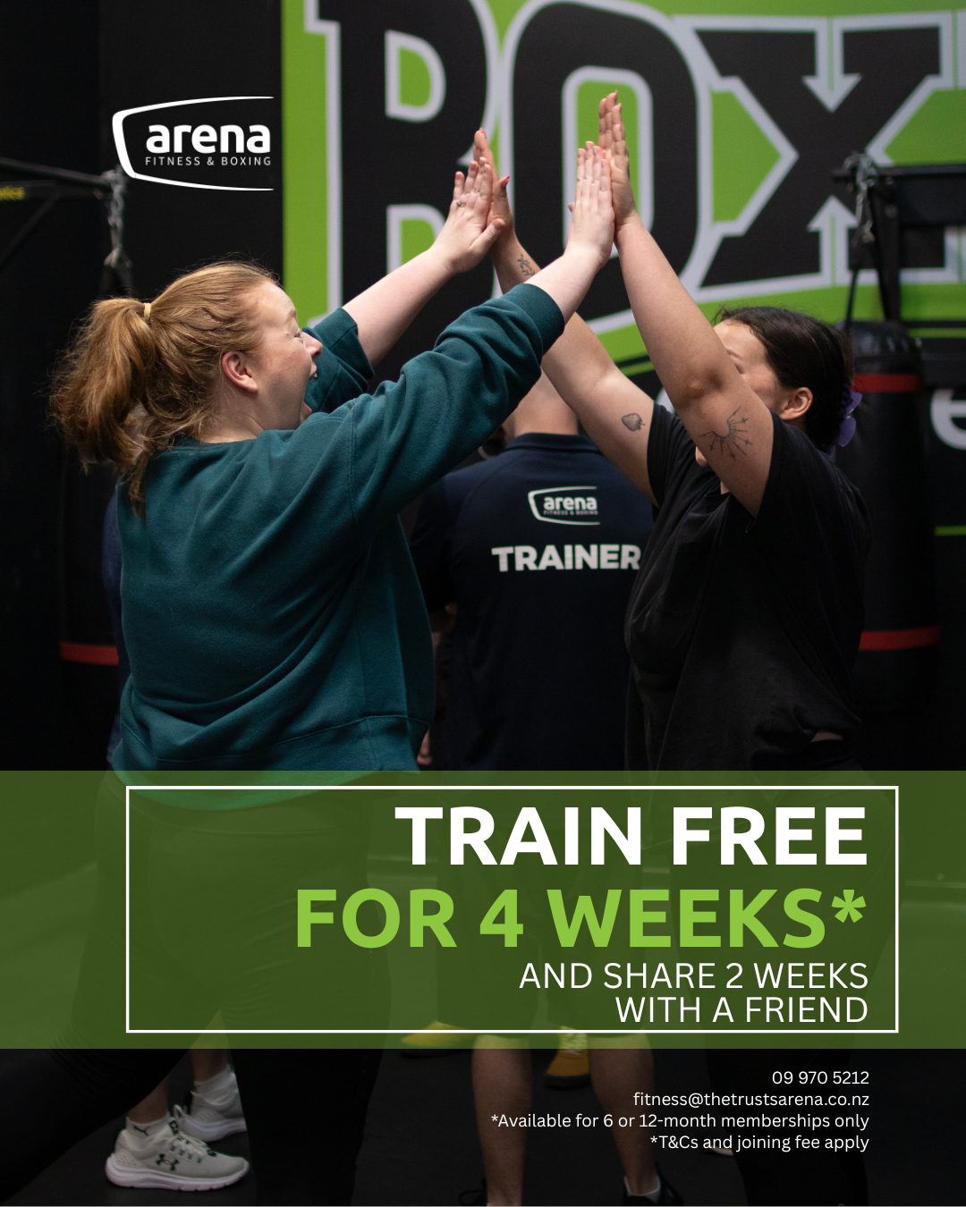 Arena Fitness & Boxing Facebook ad: Home - West Auckland Gym, Henderson - West Auckland Gym…