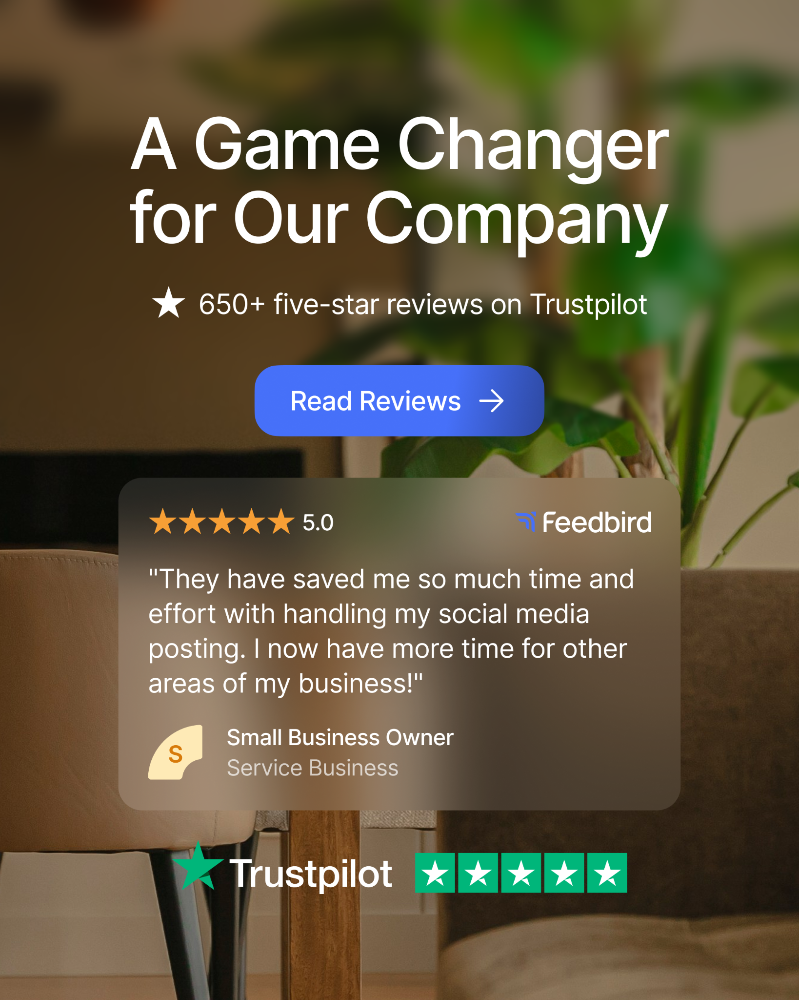 Feedbird Facebook ad
