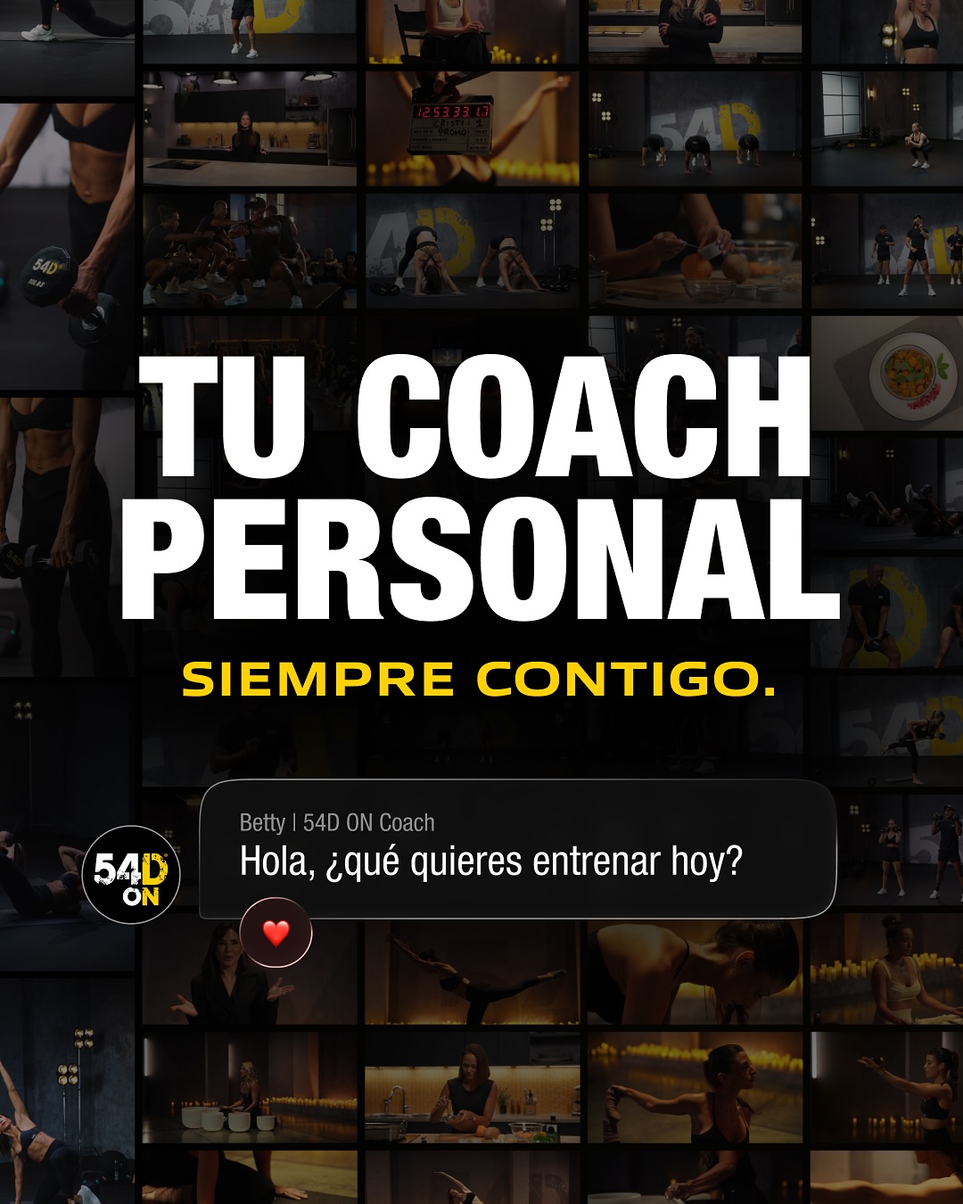 54D USA Facebook ad: TU ENTRENADOR PERSONAL.