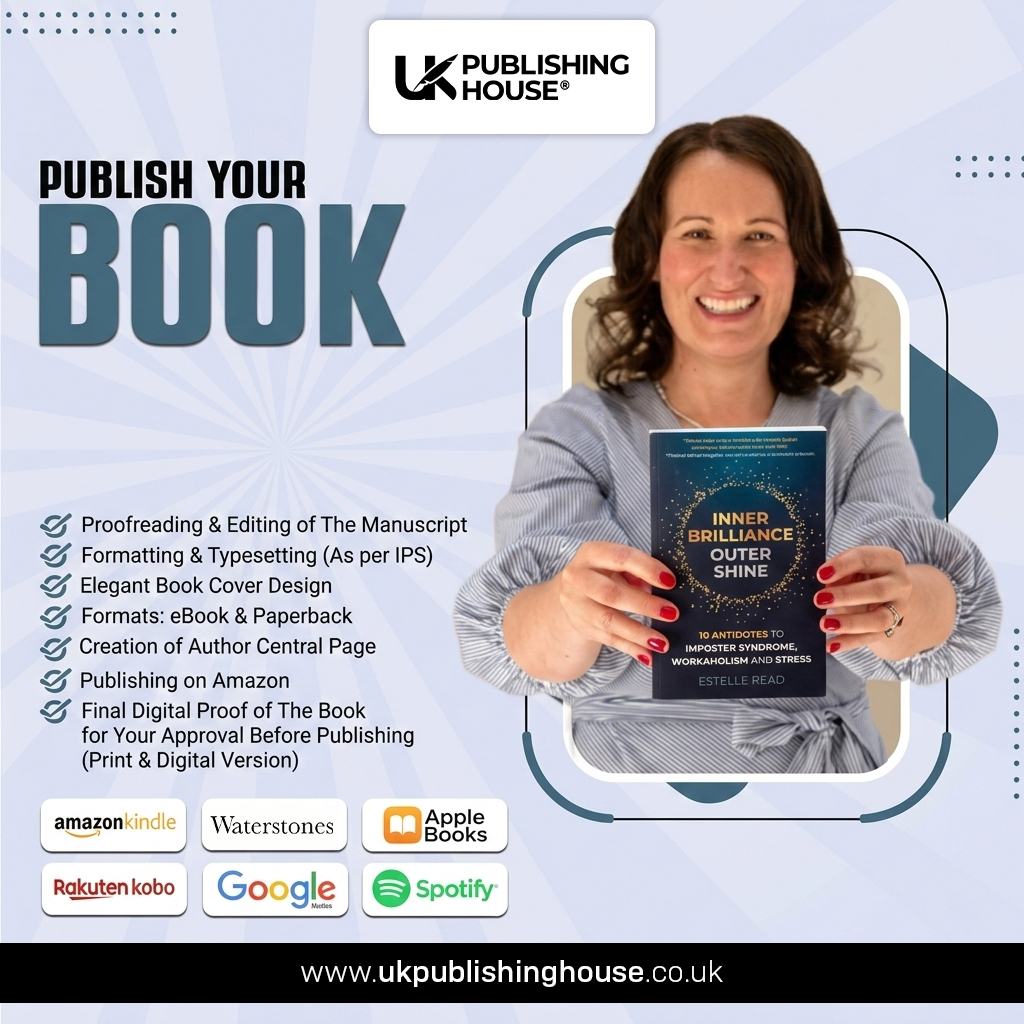 UK Publishing House Ltd. Facebook ad: Publish your book worldwide today.