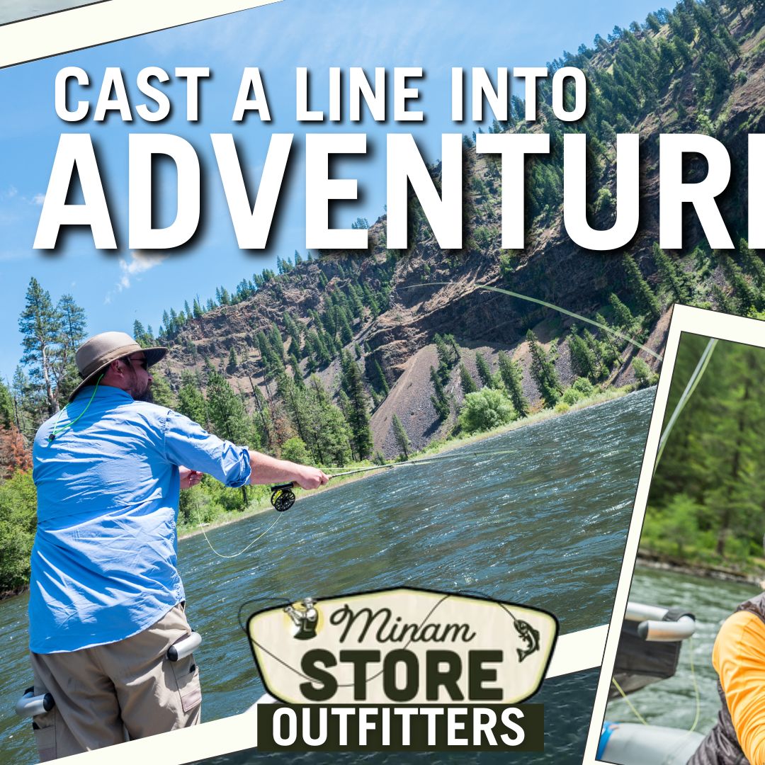 Minam Store Outfitters Facebook ad: Adventure to the canyons of the Wallowa and…
