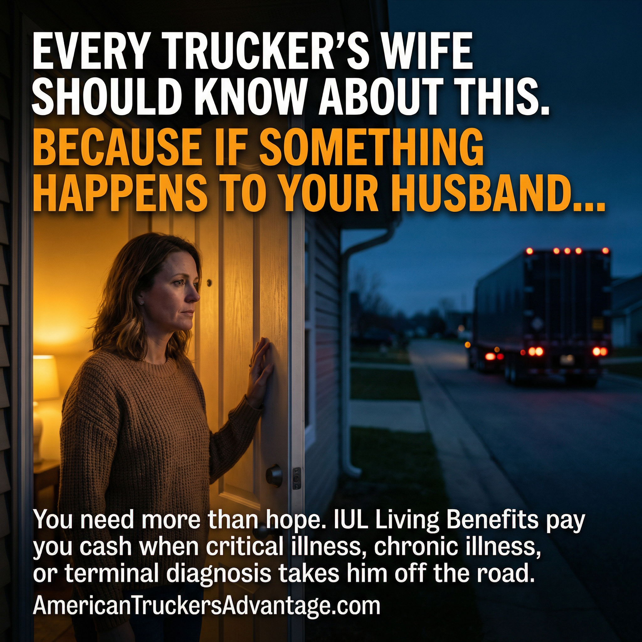 The American Trucker Advantage Facebook ad