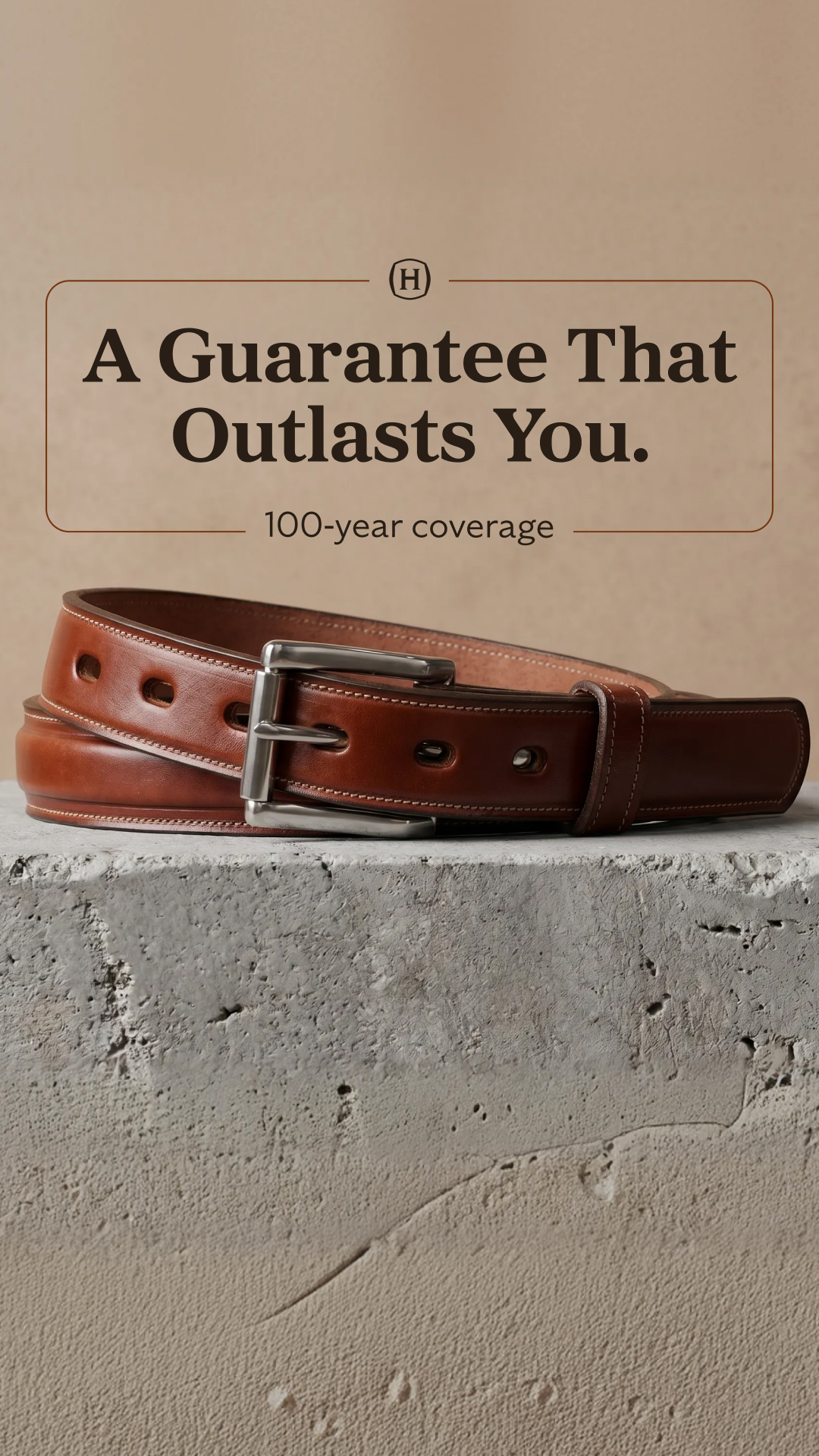 Hanks Leather Goods Facebook ad