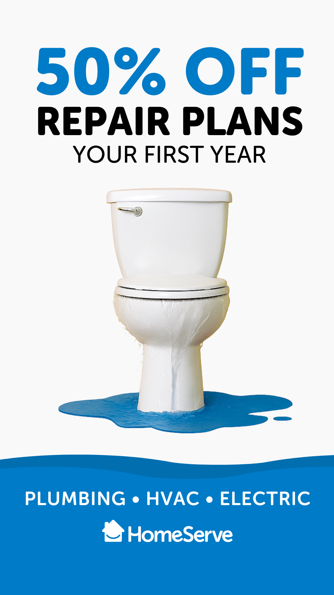 HomeServe USA Facebook ad
