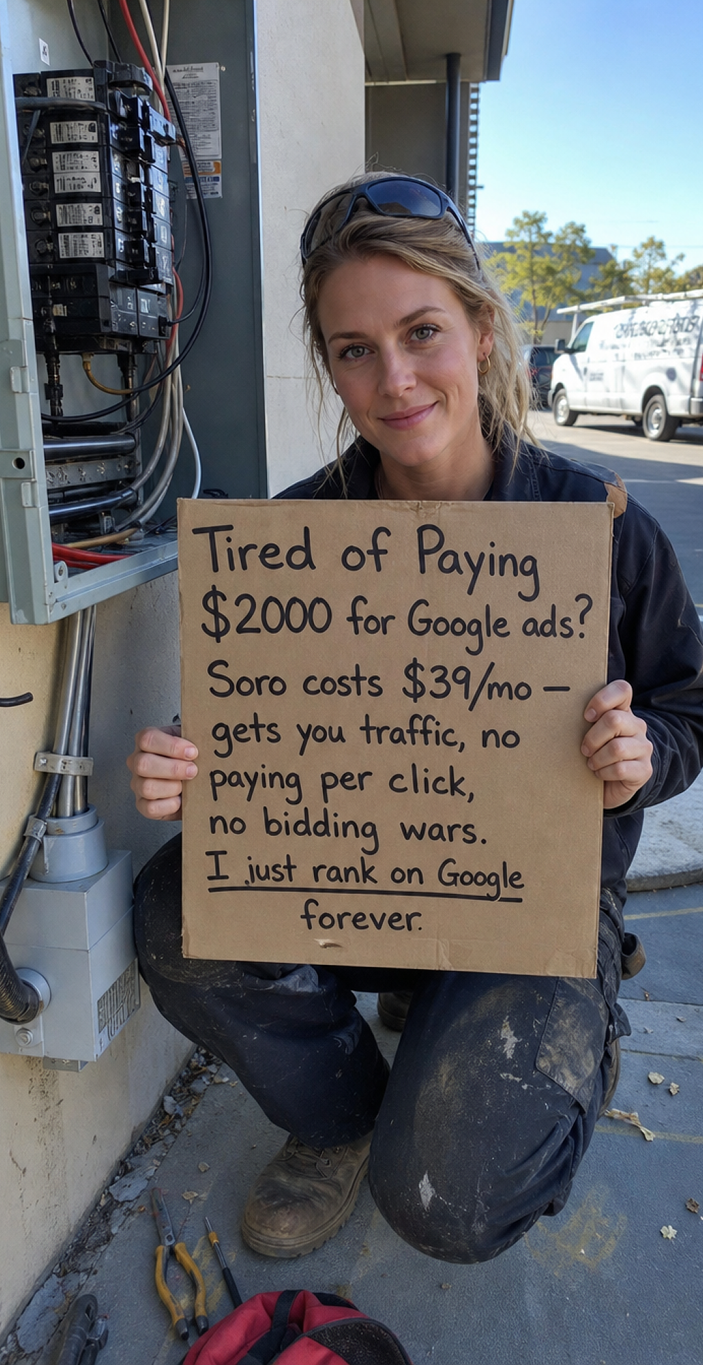Soro SEO Facebook ad