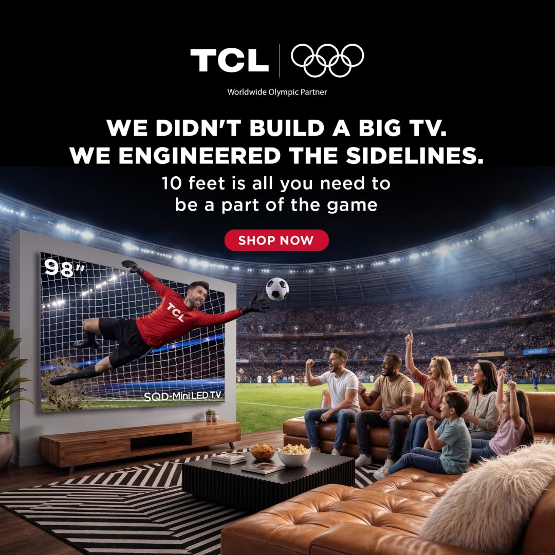 TCL Electronics Facebook ad: Richer-Than-Ever Color That Pulls You In