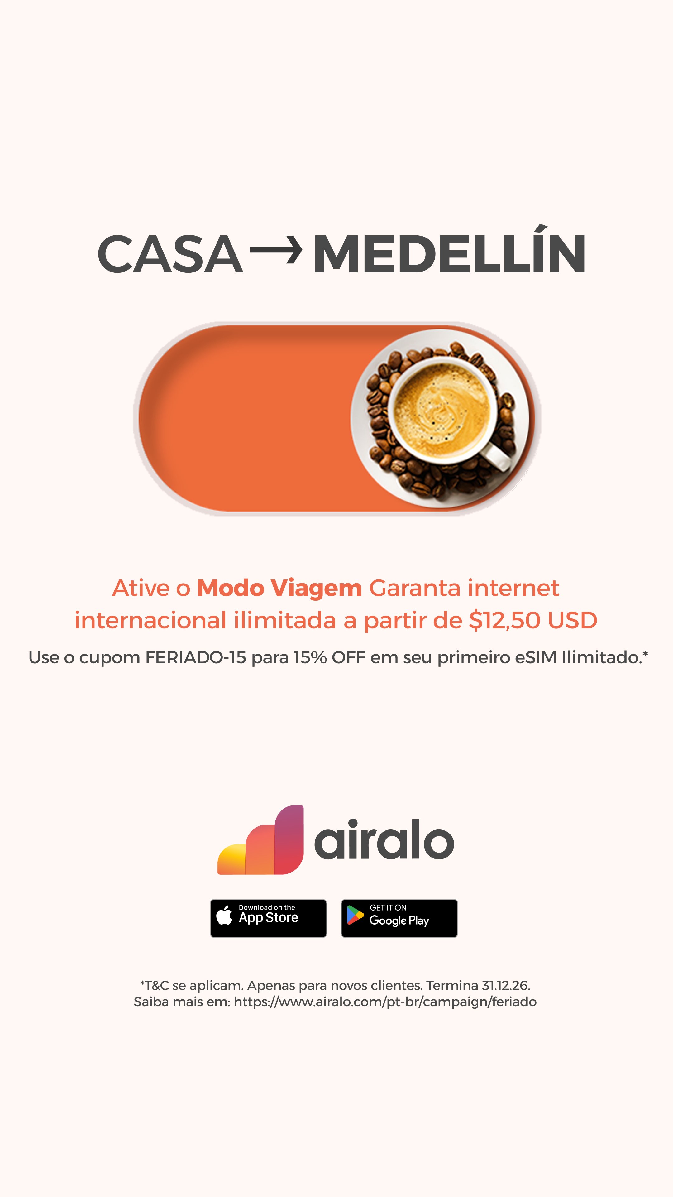 Airalo Global eSIM Store Facebook ad