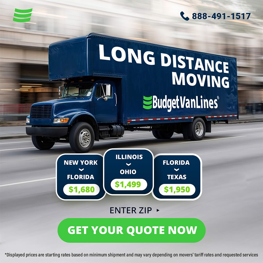 Budget Van Lines Facebook ad