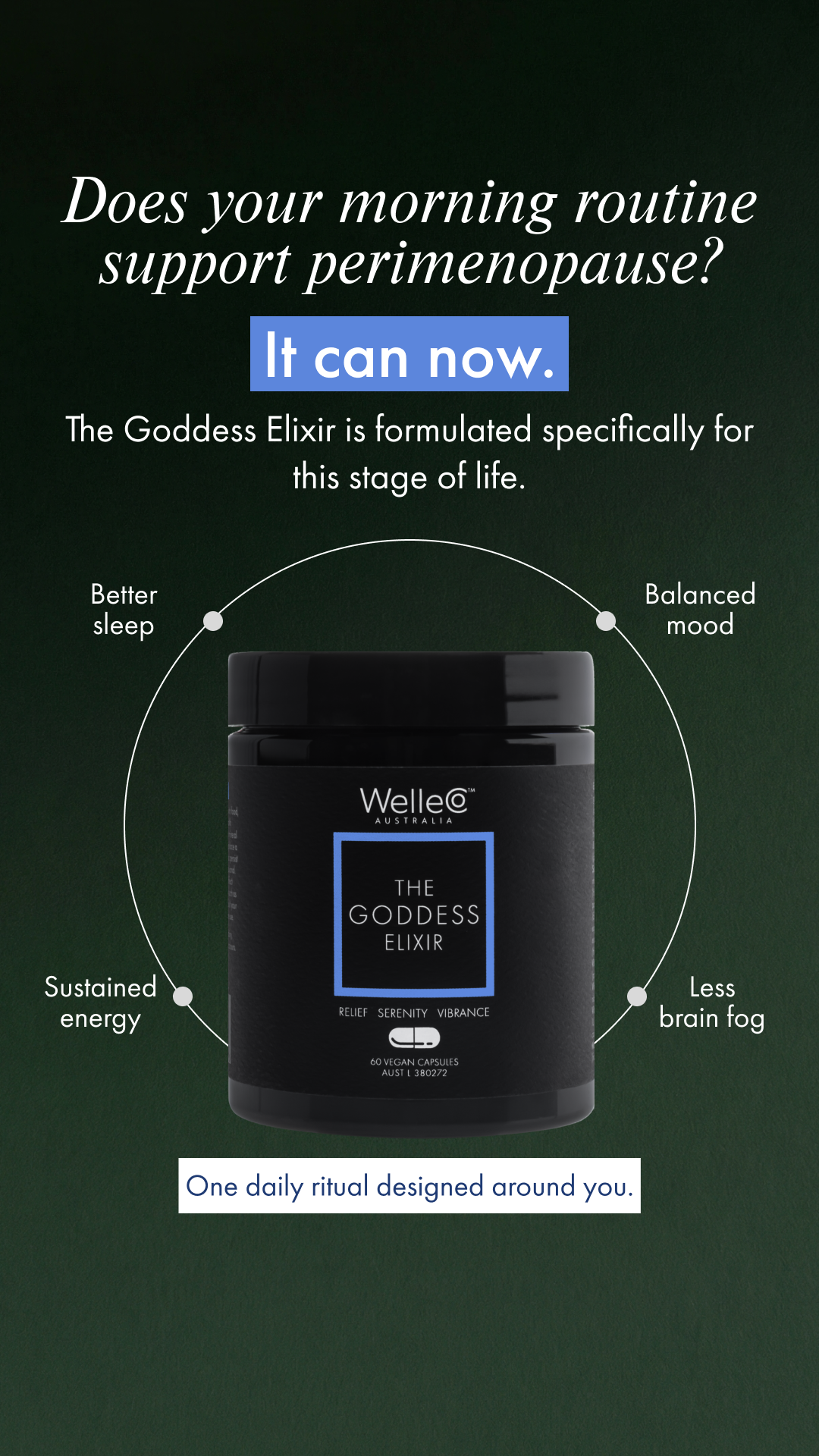 WelleCo Facebook ad