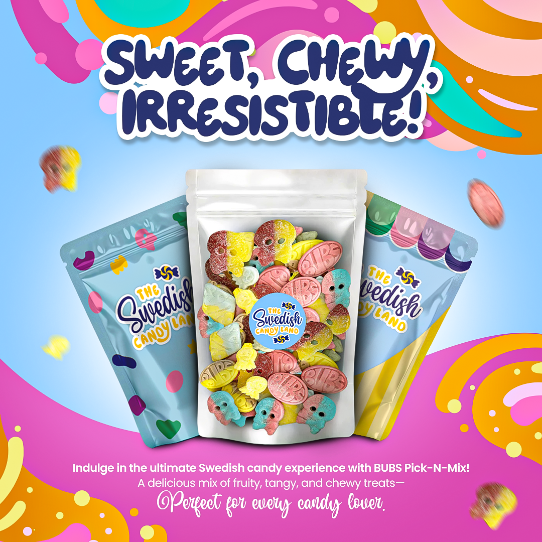 Swedish Candy Land Facebook ad