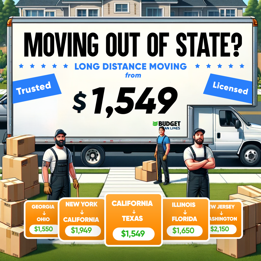 Budget Van Lines Facebook ad