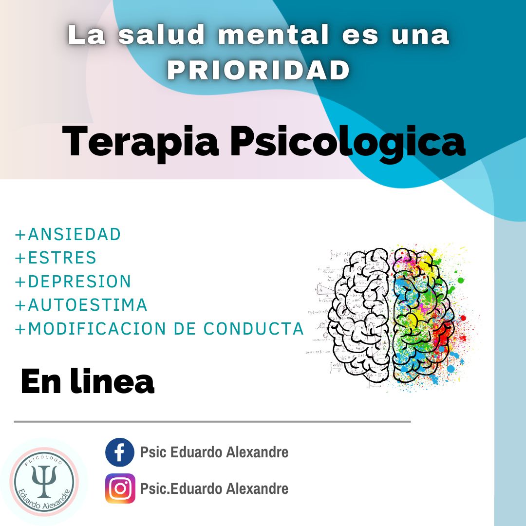 Psic Eduardo Alexandre Facebook ad: Terapia individual EN LINEA