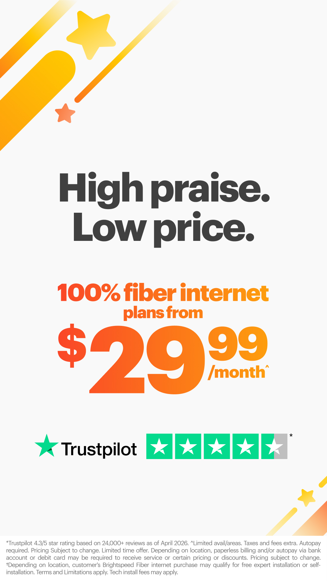 Brightspeed Facebook ad