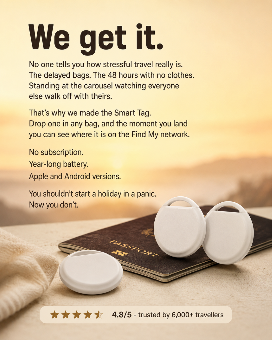 TravelLite Facebook ad