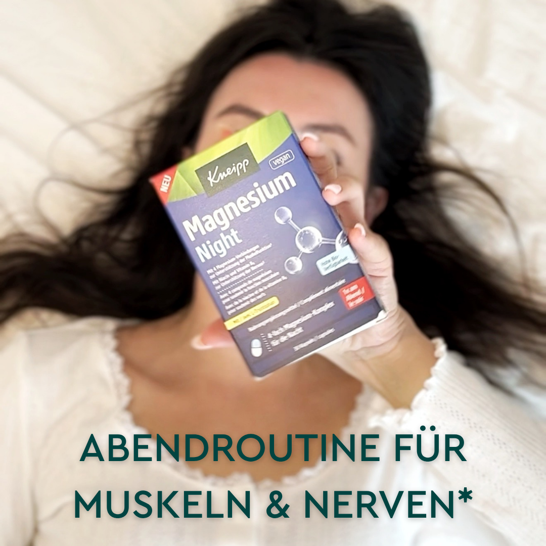 Kneipp Facebook ad: Neu: Kneipp Magnesium Night