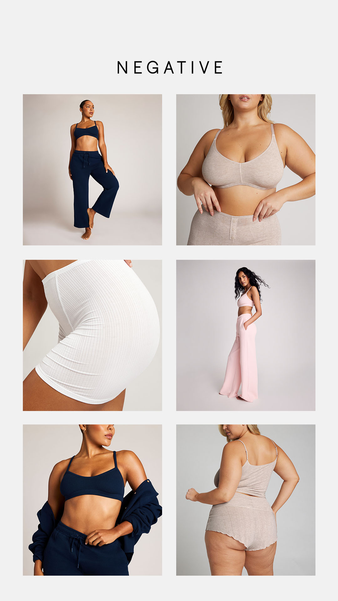 Negative Underwear Facebook ad