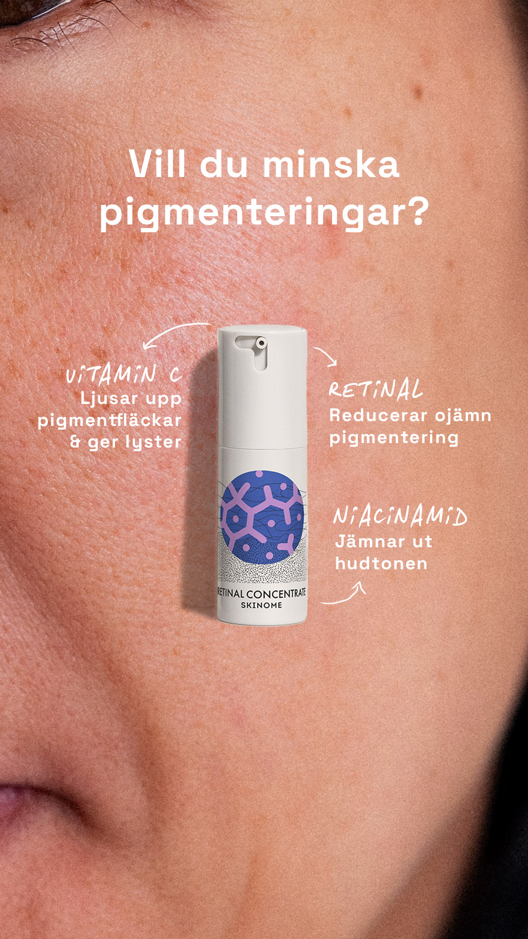 Skinome Facebook ad