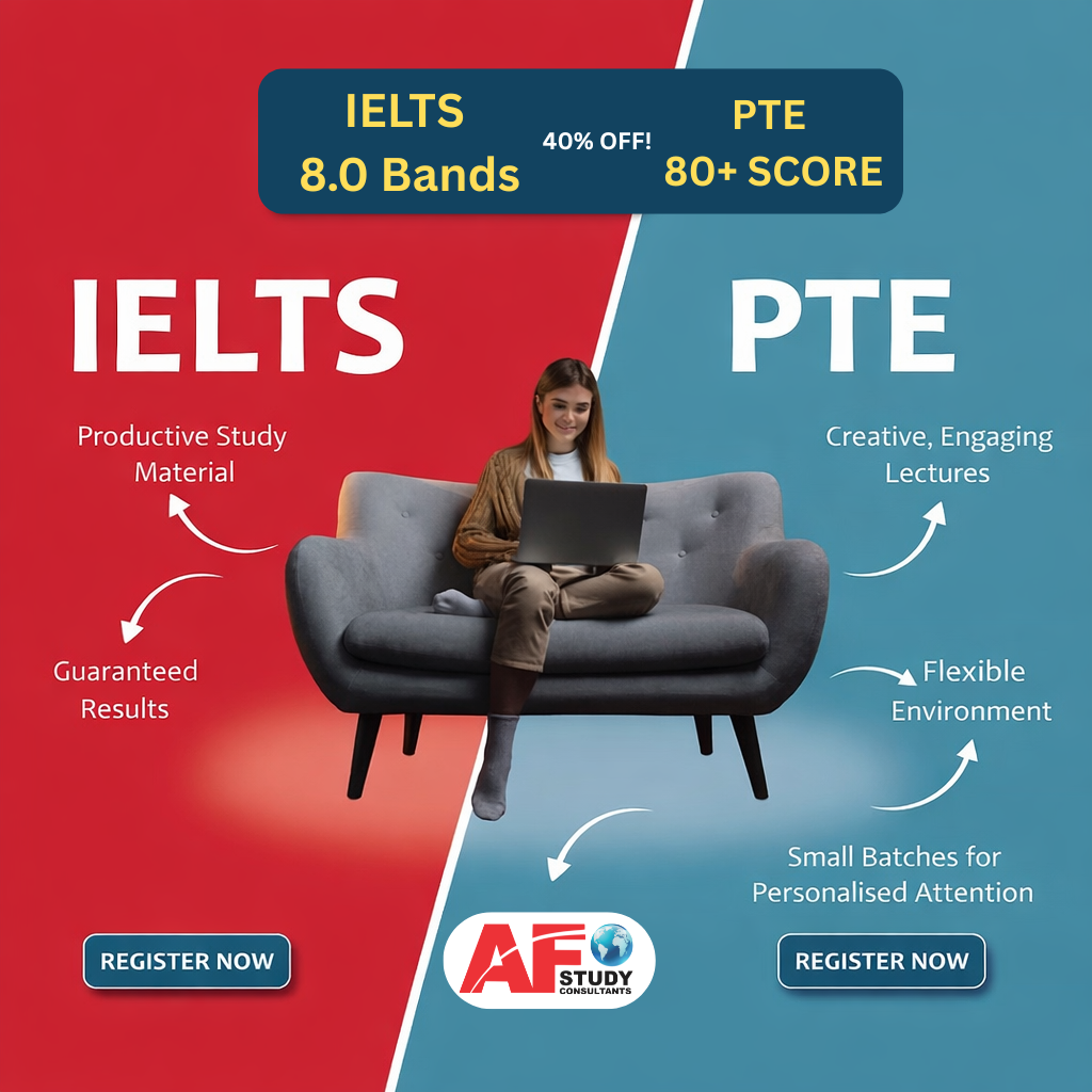 AF Study Consultants Facebook ad: Book FREE Demo Class