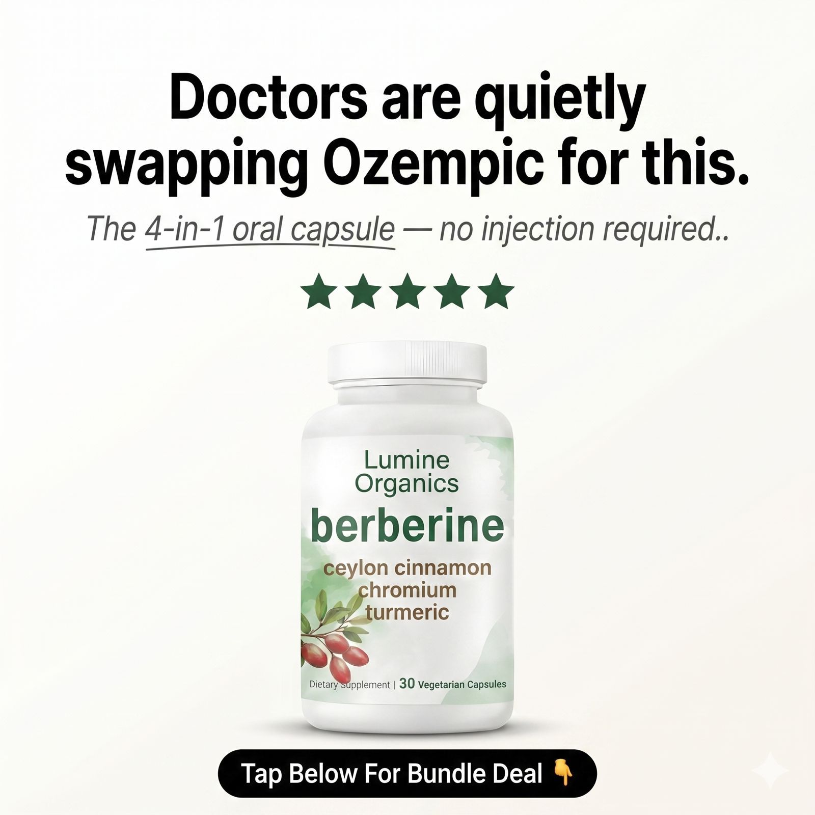 Lumine Organics Facebook ad