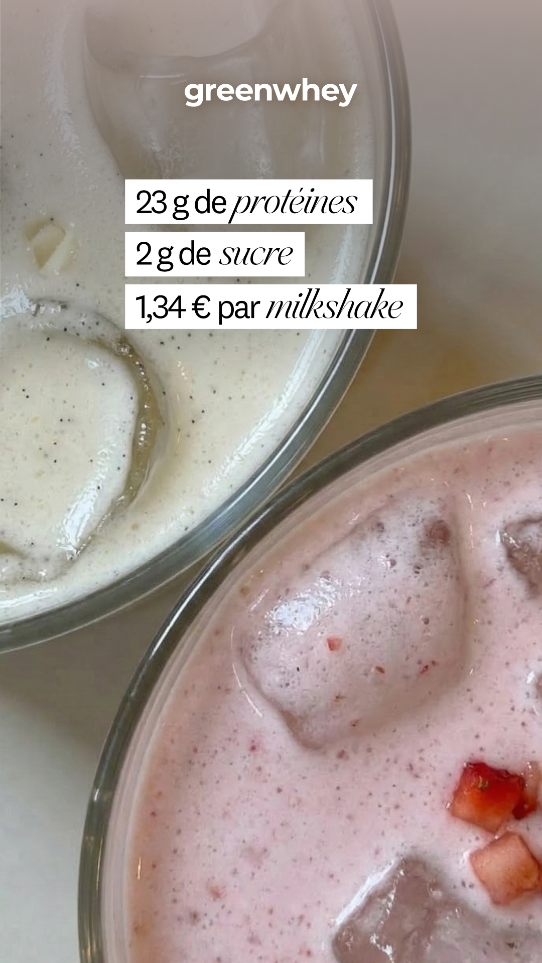 greenwhey Facebook ad
