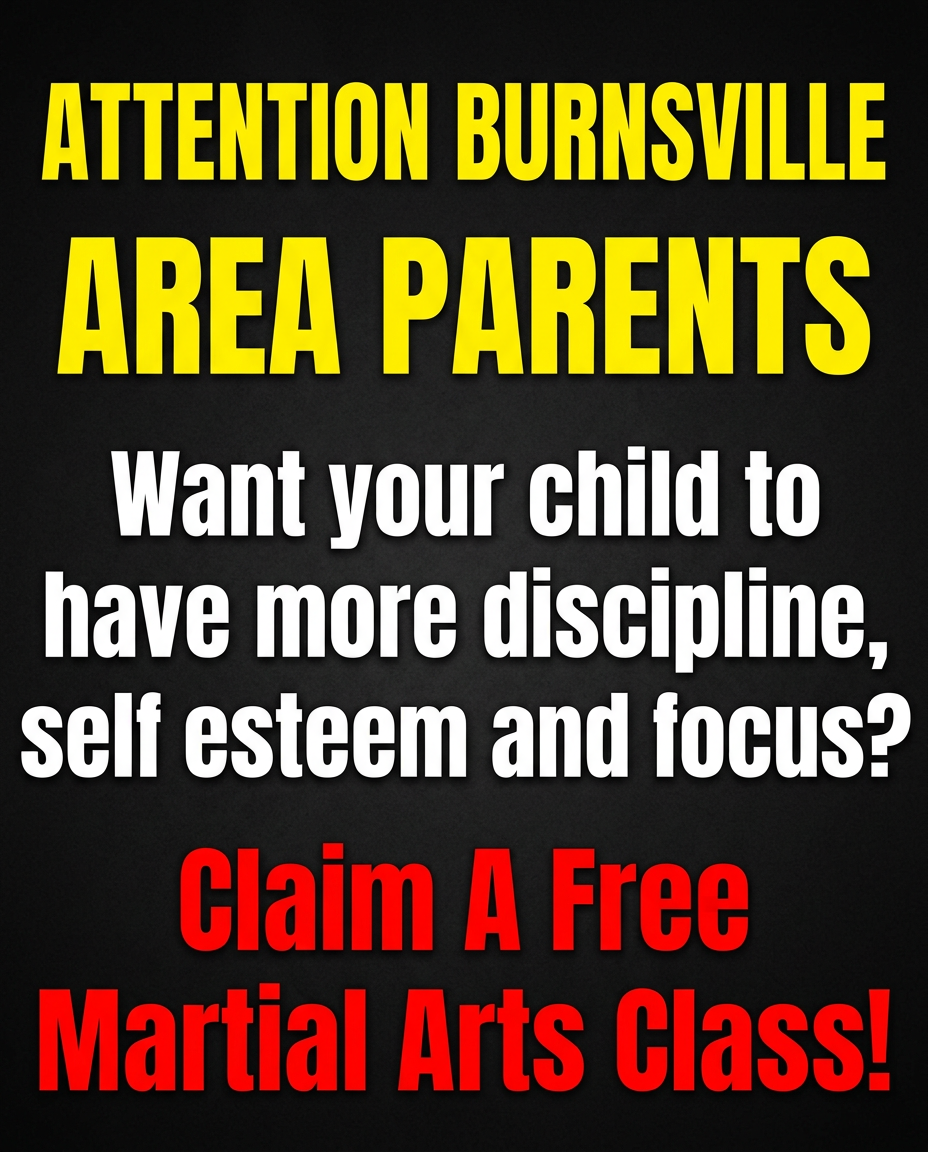 Ambition Taekwondo Facebook ad: Burnsville Area - Claim A Free Martial Arts Class
