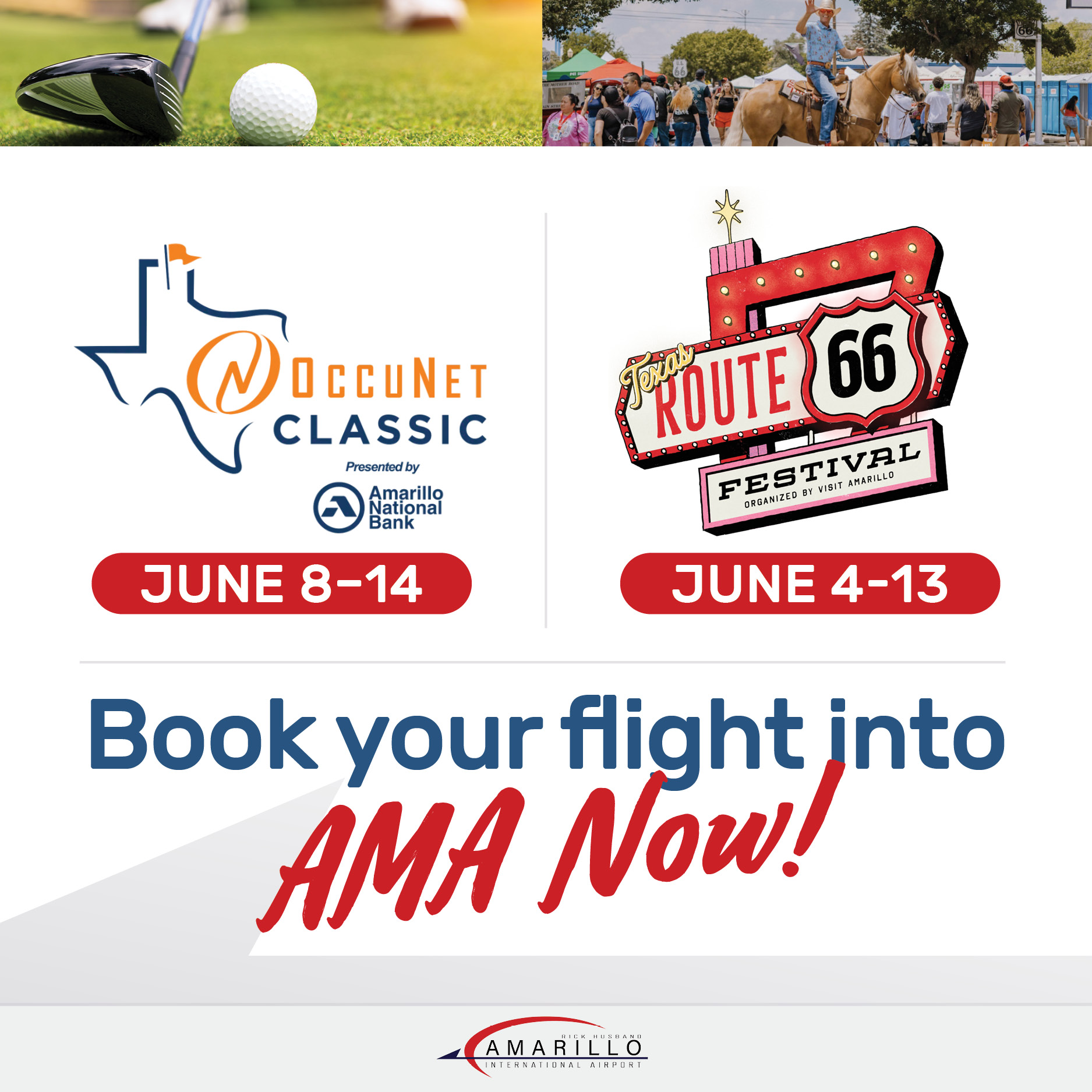 Rick Husband Amarillo International Airport Facebook ad