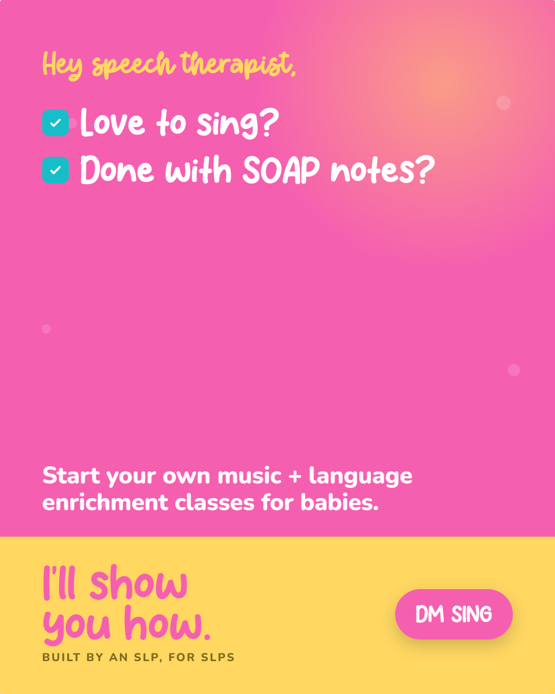 Happy Talk Song and Sign Facebook ad