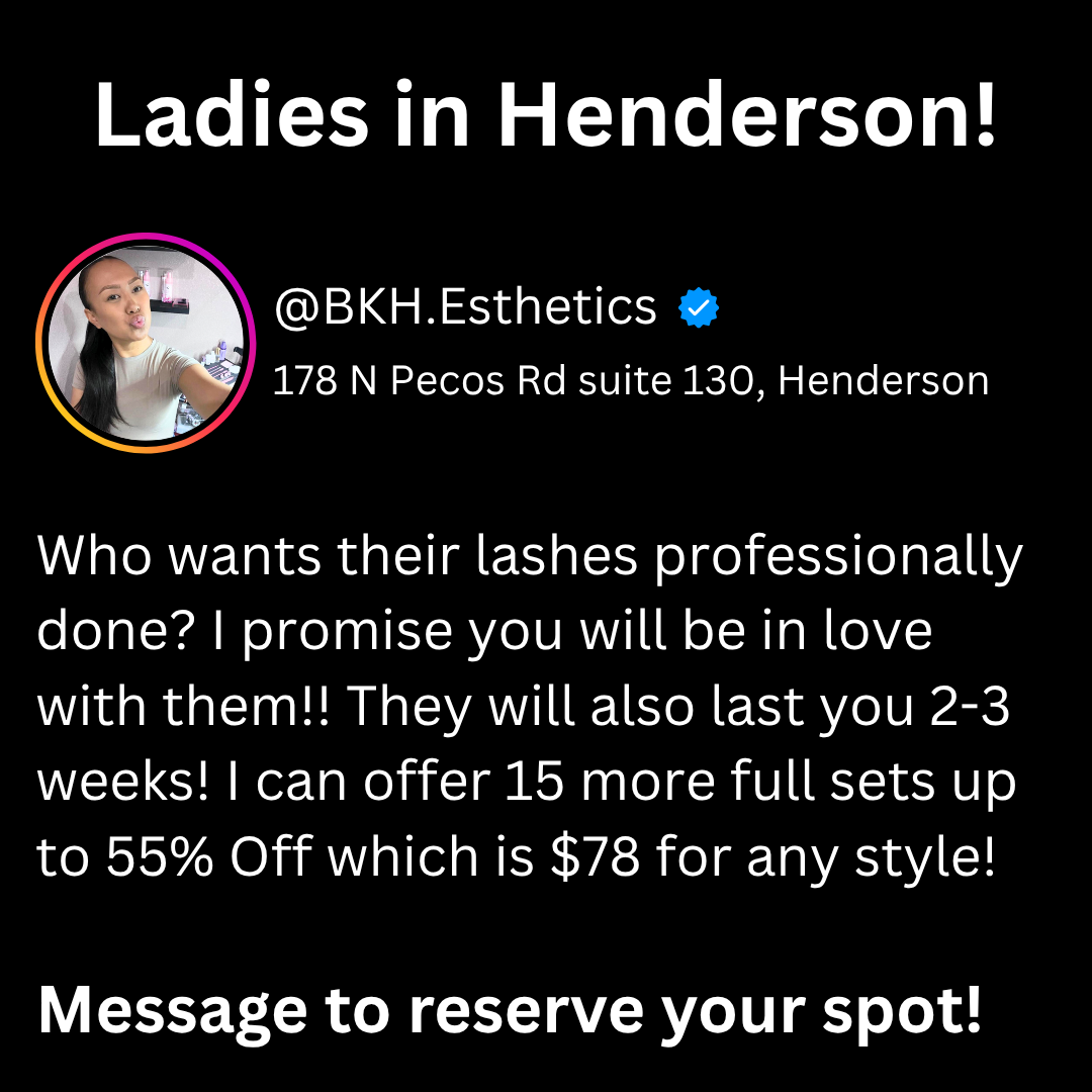 Lash Experts Facebook ad
