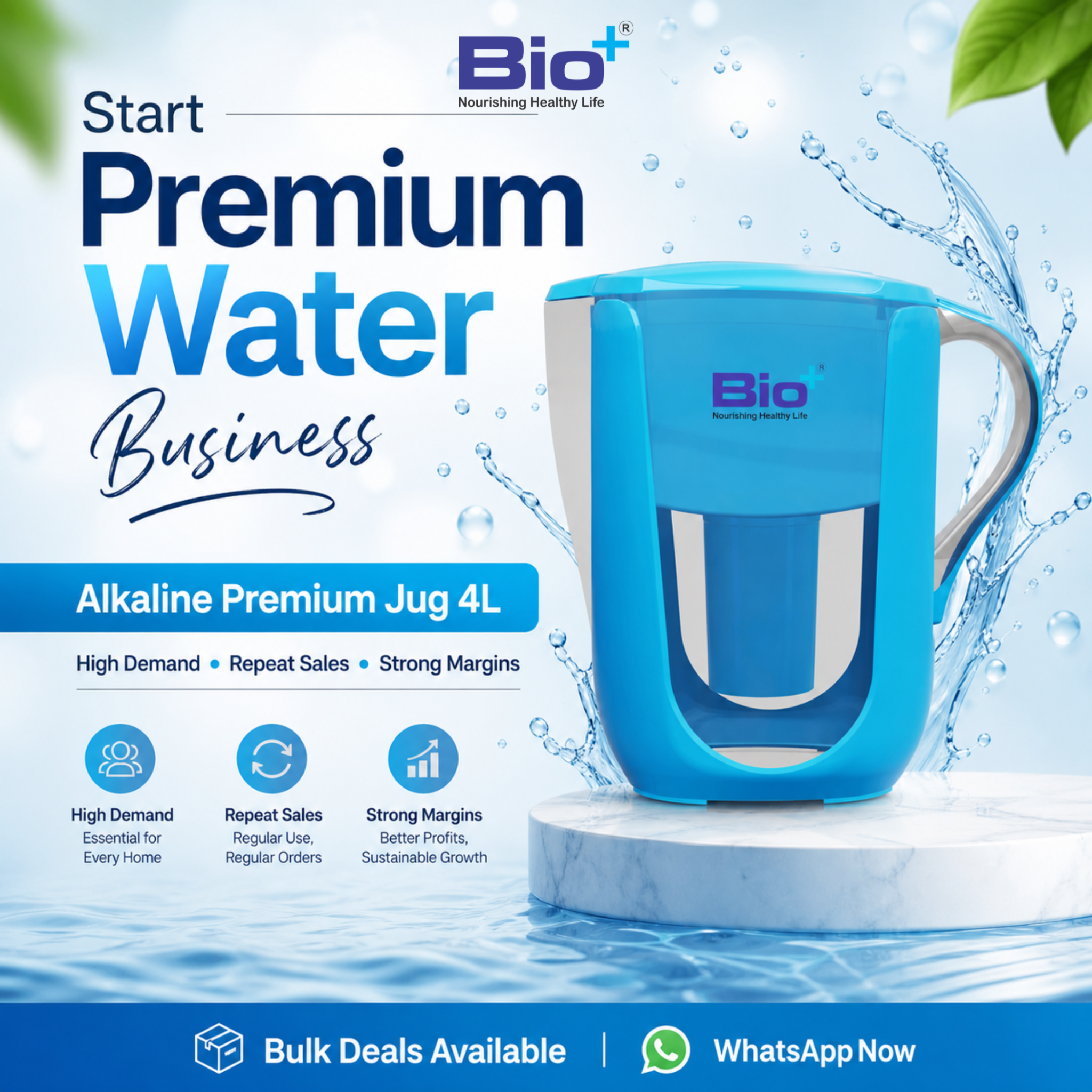 BioPlus Water Facebook ad