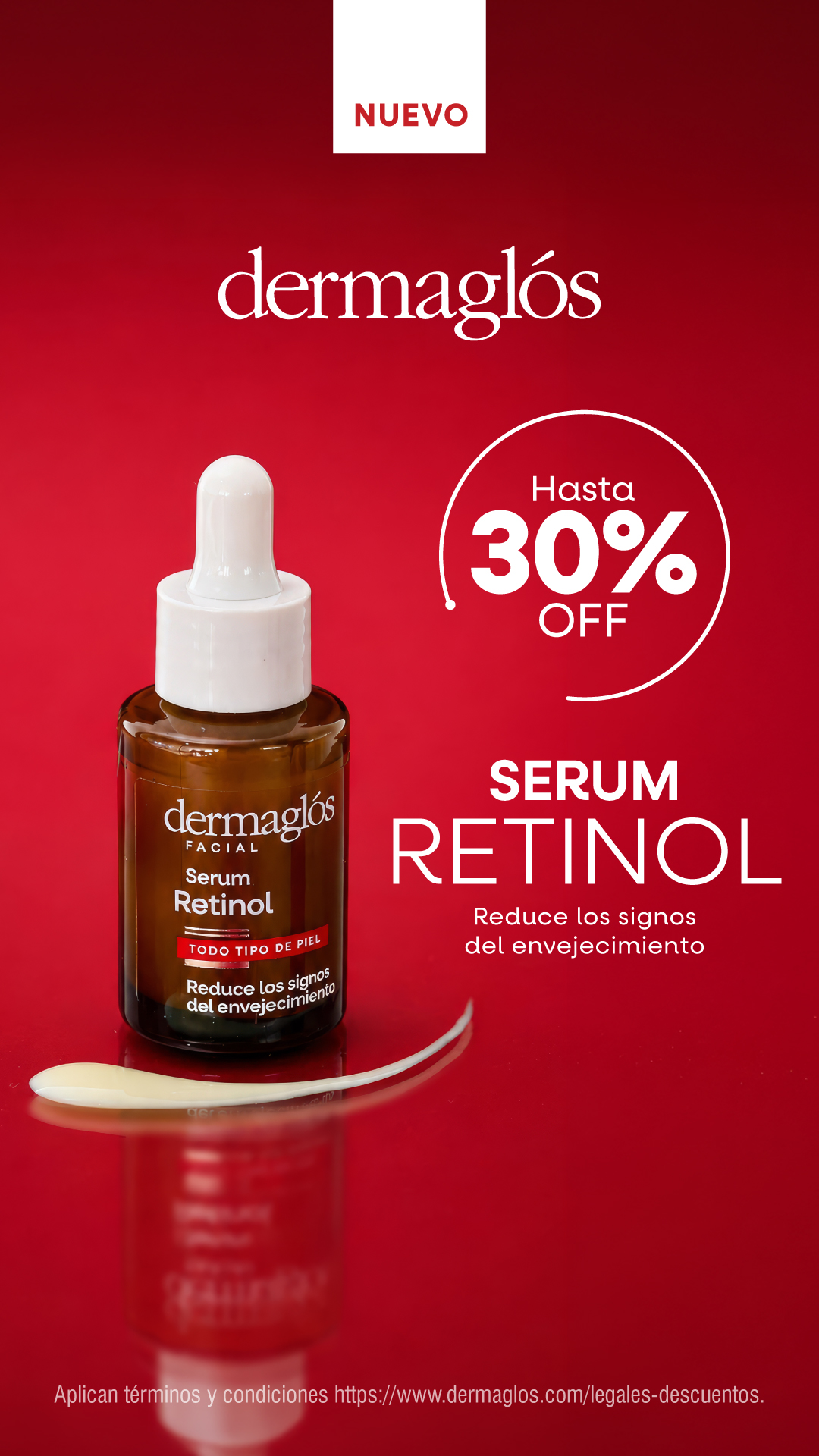 Dermaglós Facebook ad